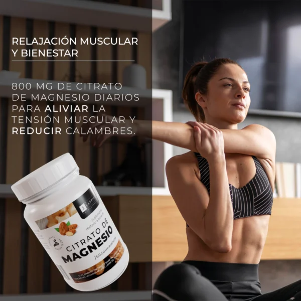Citrato de Magnesio / Mejorá Tu Bienestar! / 60 comprimidos -LAPPIEL - Imagen 2