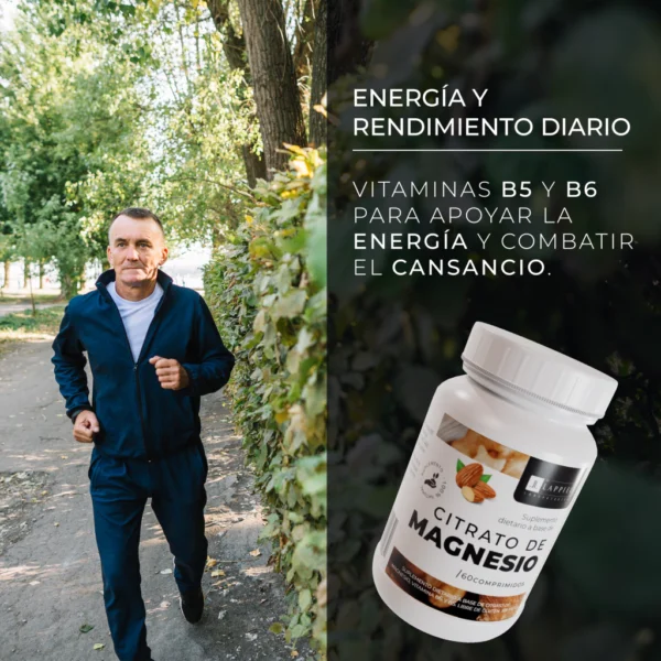Citrato de Magnesio / Mejorá Tu Bienestar! / 60 comprimidos -LAPPIEL - Imagen 3