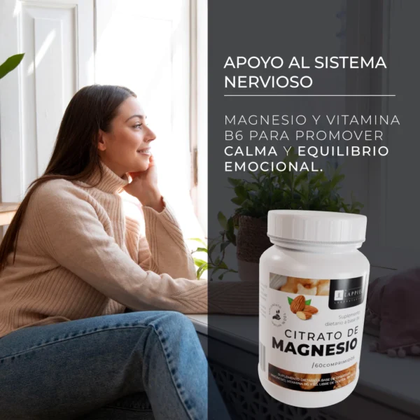 Citrato de Magnesio / Mejorá Tu Bienestar! / 60 comprimidos -LAPPIEL - Imagen 7