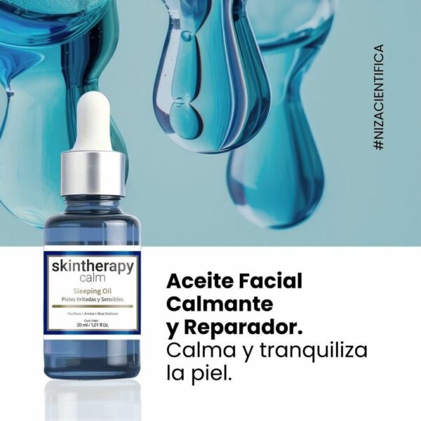 SKINTHERAPY CALM - ACEITE FACIAL CALMANTE Y REPARADOR PIEL SENSIBLE E IRRITADA - Imagen 2