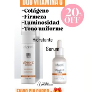 CYBER  DUO VITAMINA C – Luminosidad y Firmeza en tu piel