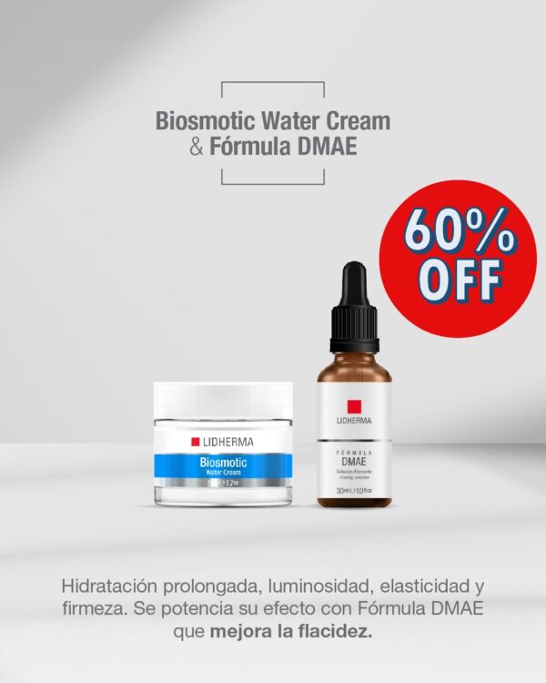 60% OFF EN ACTIVO- Biosmotic Water Cream Fórmula DMAE