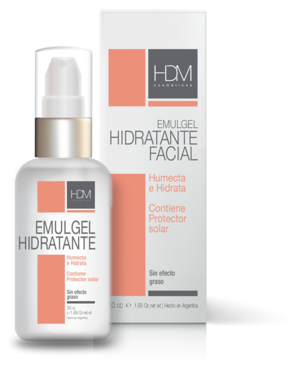 Emulgel Hidratante Hdm Cuidado Facial 50ml Spf