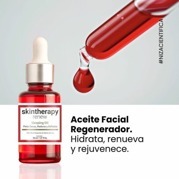 SKINTHERAPY RENEW- ACEITE SUAVIZANTE FACIAL REGENERADOR DE PIEL SECA - Imagen 2