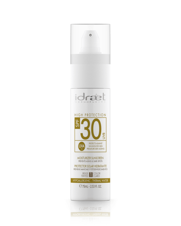 PROTECCIÓN SOLAR SPF 30 (Tono Beige) Facial 75 ml